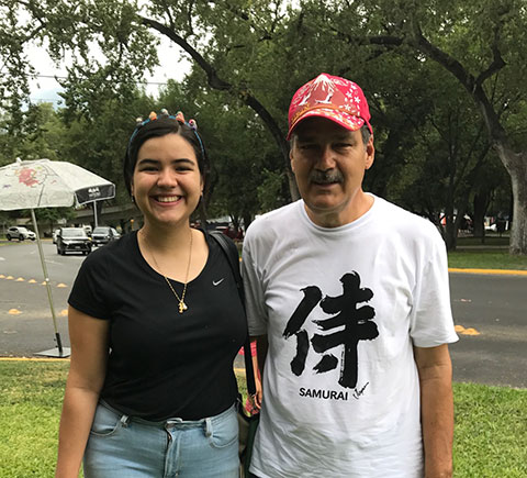 Tere's daughter Etery & Tere's husband Jorge