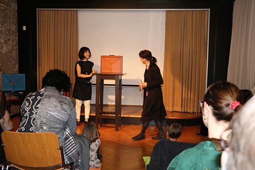 Etsuko Nozaka of IKAJA with Jelena Sitar.